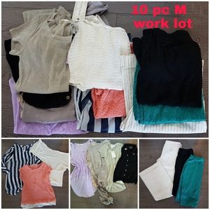 10 piece M medium work career lot summer business